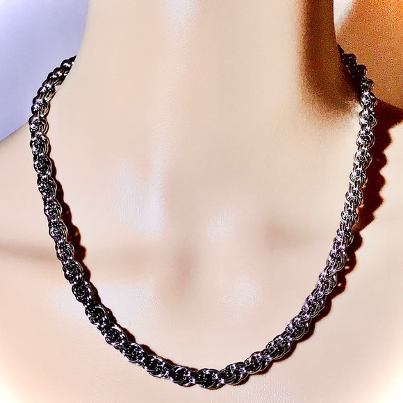 Artisan Stainless Steel Double Spiral Chain - Picture 2 of 3